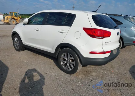 2015 Kia Sportage Lx from USA, damaged, VIN KNDPBCAC7F7705784